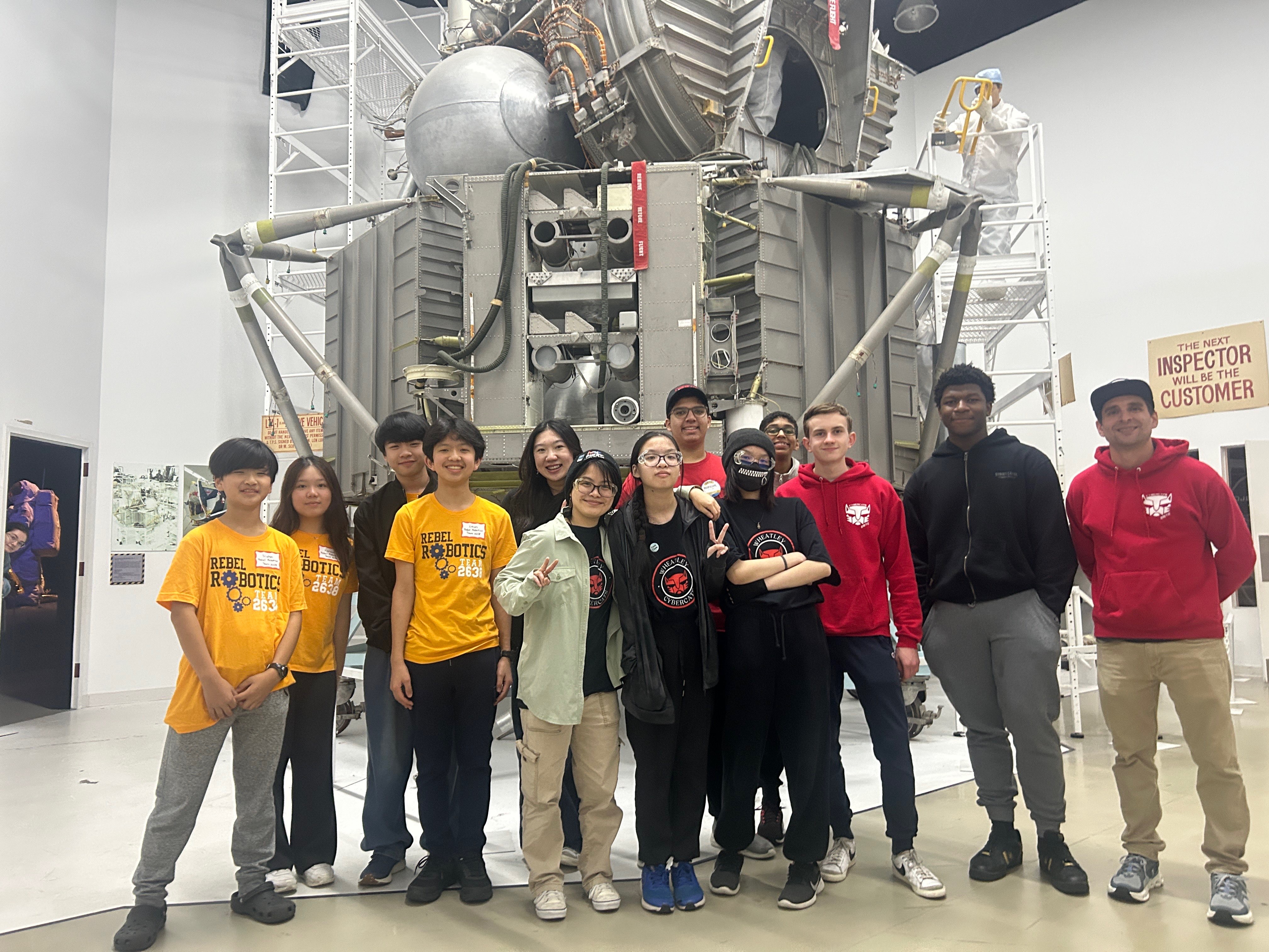 CyberCats team group photo during Long Island meetup event
